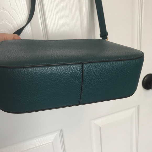 coach Marlie top handle in teal - Picture 4 of 6